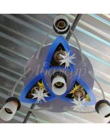 Люстра светодиод. Y0909/4+3 D685