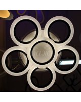 Люстра светодиодная 3855/5+1 ВК Led dim 3